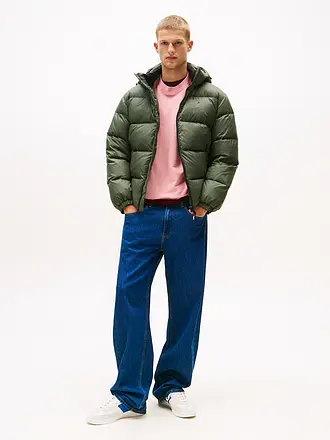 TOMMY JEANS | Daunenjacke  ESSENTIAL | olive
